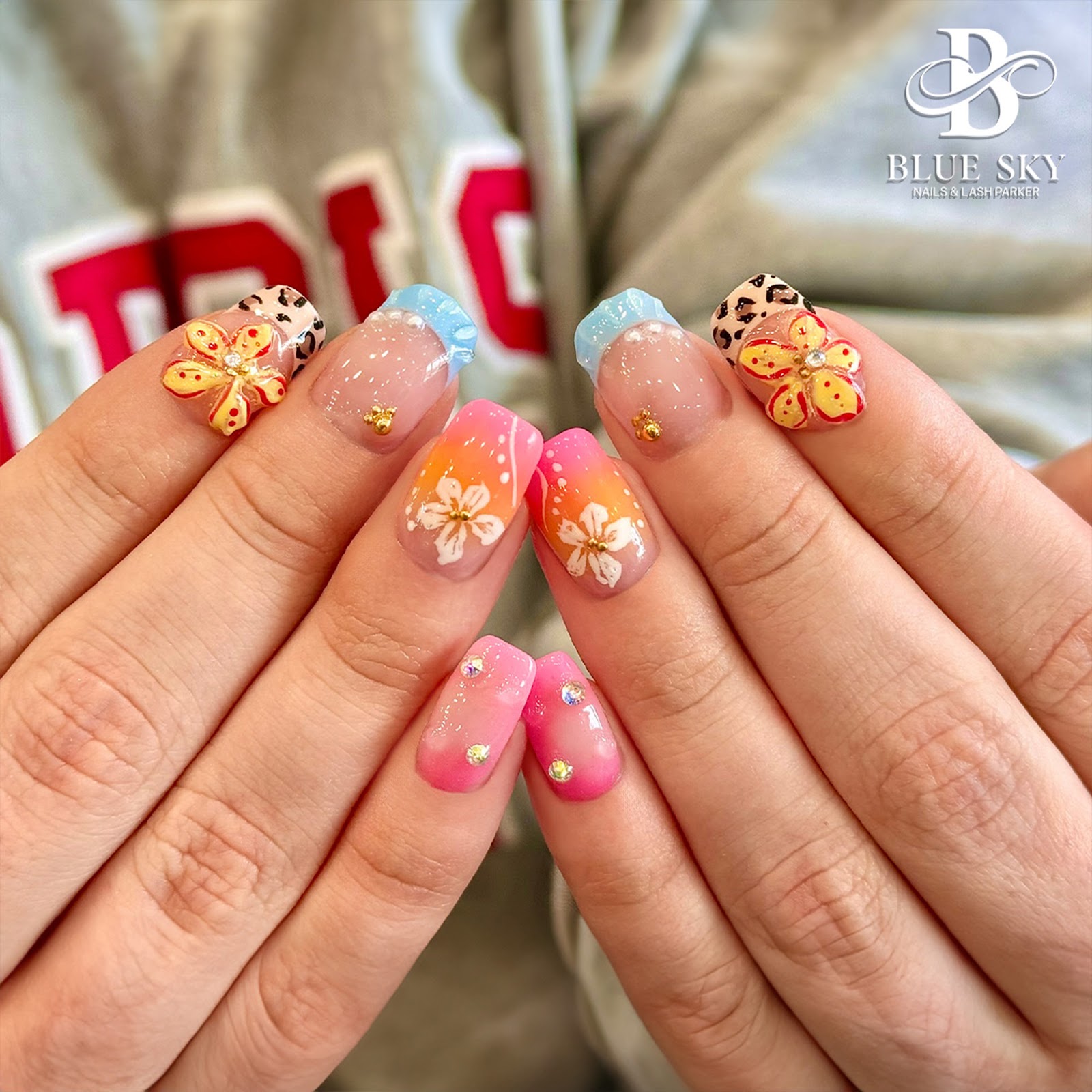 Blue Sky Nails & Lash Parker nail work in Parker, Colorado